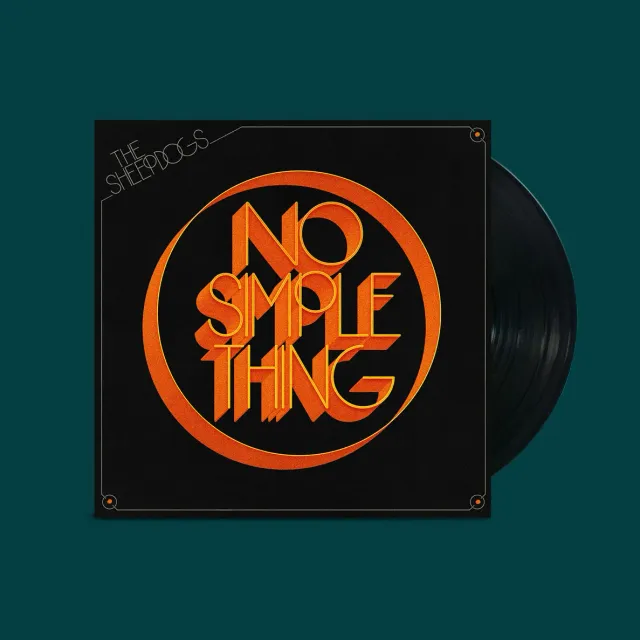 Sheepdogs Recording Co No Simple Thing vinyle LP noir 45T
