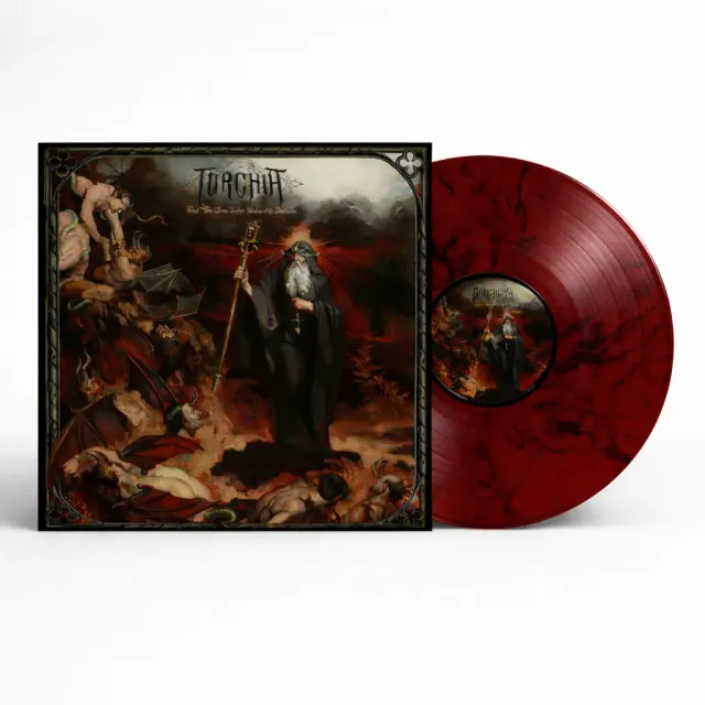 Torchia They Are Born Under Rules of the Darkness vinyle rouge marbré