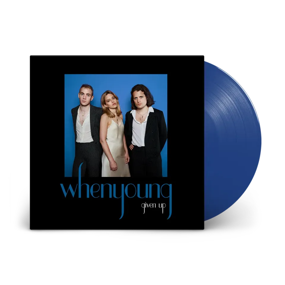 EMI Given Up EP vinyle 10 pouces bleu 4 titres