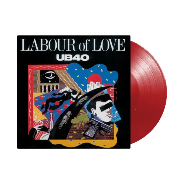 UB40 Labour Of Love vinyle rouge édition limitée LP