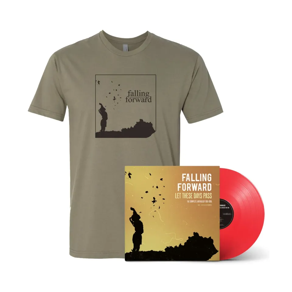 Falling Forward Let These Days Pass Bundle Vinyle Rouge Taille S