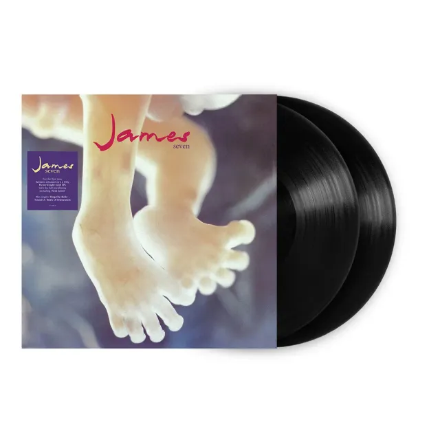 EMI James Seven vinyle 2LP réédition 1992