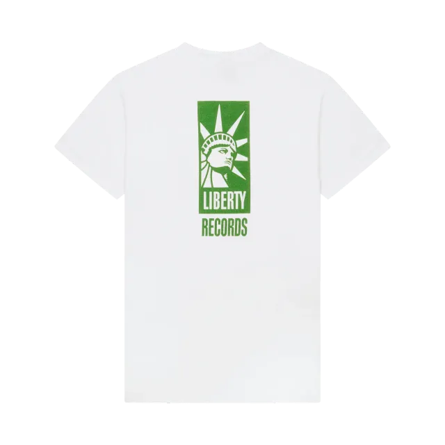 EMI Liberty Logo White t-shirt blanc coton bio