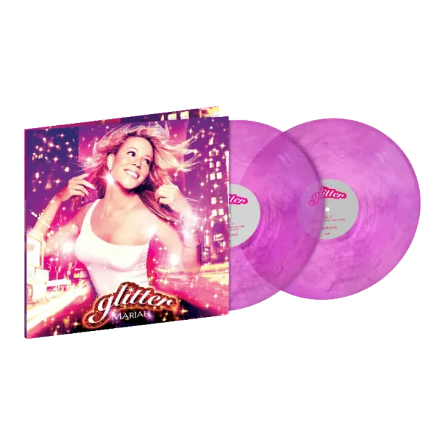 Mariah Carey Glitter 25th Anniversary vinyle 2LP violet