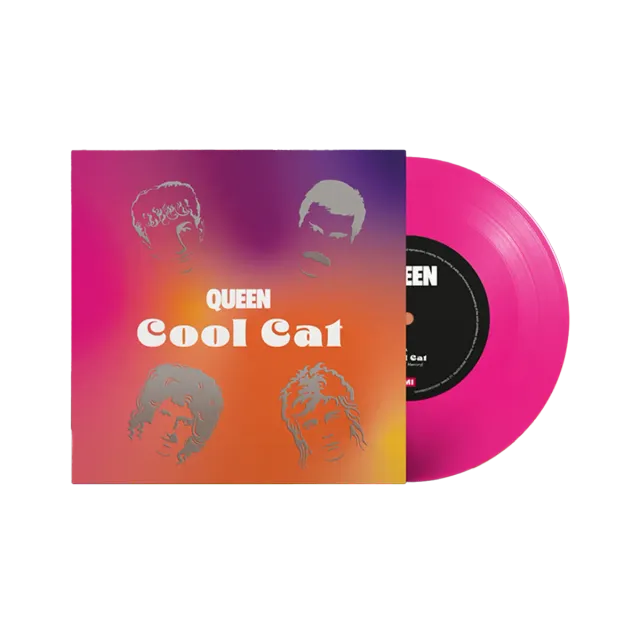 Queen Cool Cat 45 tours 7 pouces couleur