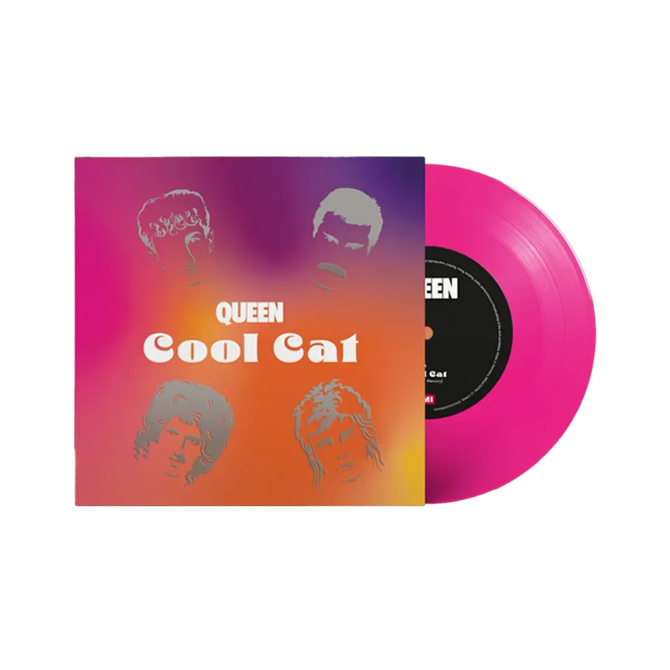 Queen Cool Cat 45 tours 7 pouces couleur