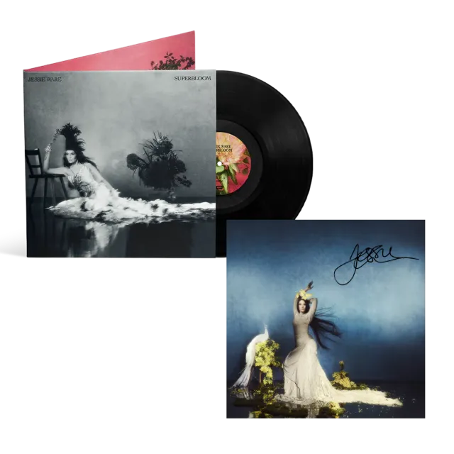 EMI Superbloom vinyle LP cover alt signée