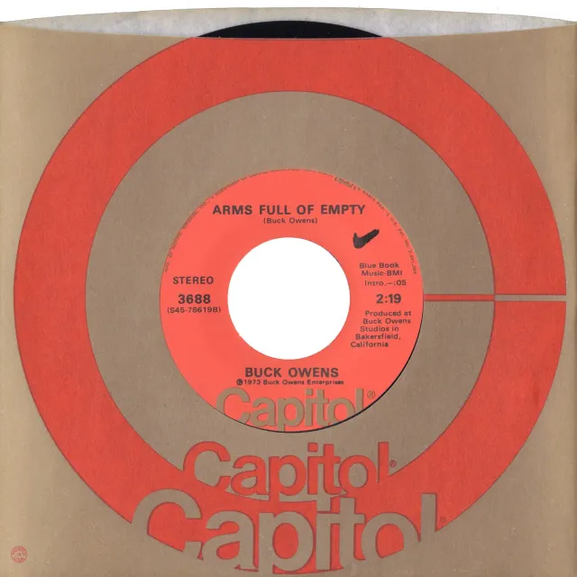 Omnivore Recordings Buck Owens Arms Full Of Empty vinyle 7 pouces