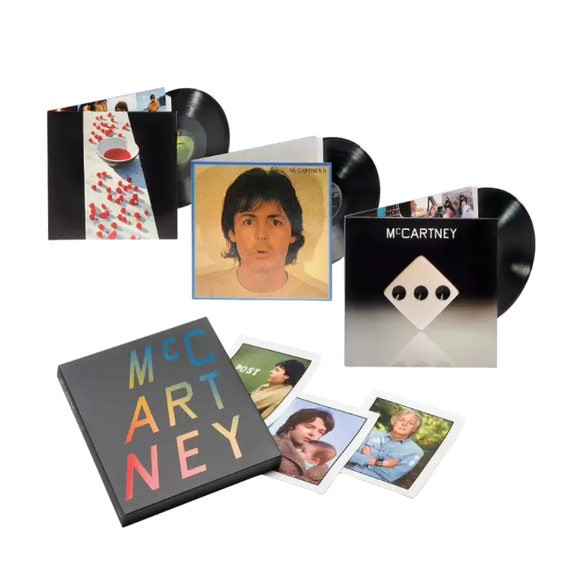 Paul McCartney I II III coffret 3LP 180g slipcase