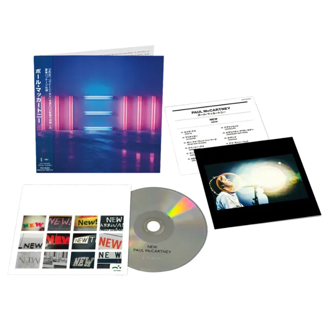 Paul McCartney New CD édition japonaise SHM-CD
