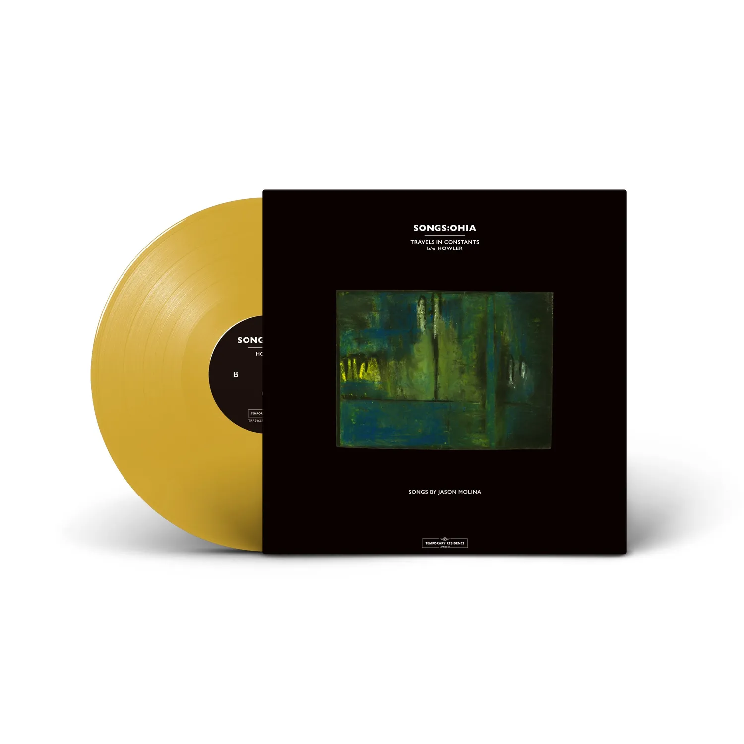 Temporary Residence Songs Ohia Travels In Constants vinyle jaune intime