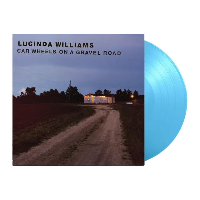 EMI Lucinda Williams Car Wheels vinyle bleu limité