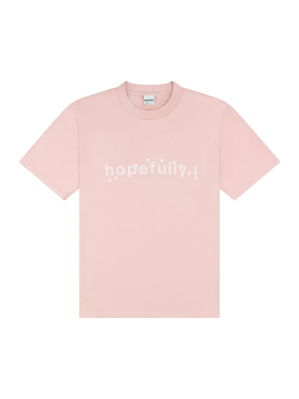 EMI Hopefully! t-shirt rose overdye coton