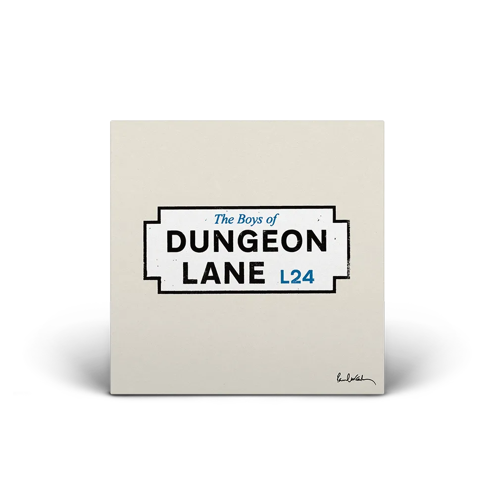 EMI The Boys of Dungeon Lane vinyle LP bleu + livret 12 pages