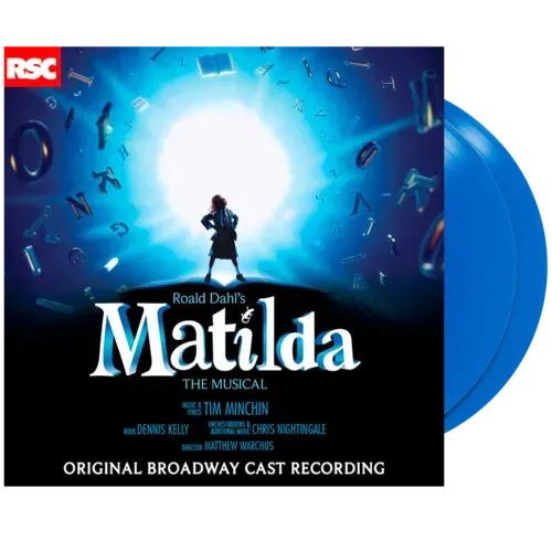 Center Stage Records Matilda The Musical vinyle double bleu
