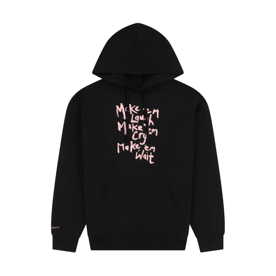 EMI Make Em Laugh hoodie noir coton bio