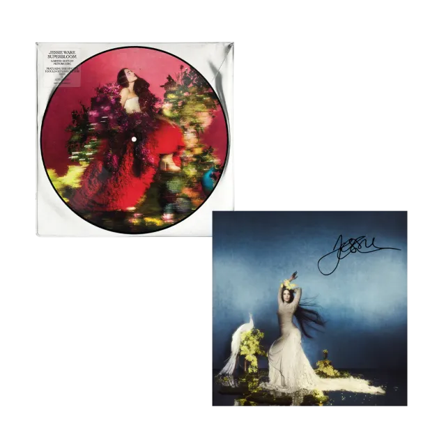 Superbloom picture disc vinyle + carte signée format LP