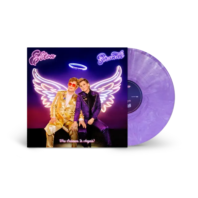 EMI Who Believes In Angels Vinyle violet marbré