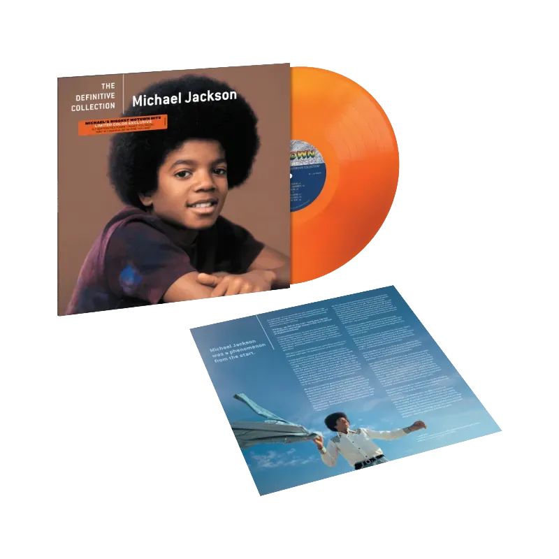 EMI Definitive Collection Vinyle LP orange Michael Jackson