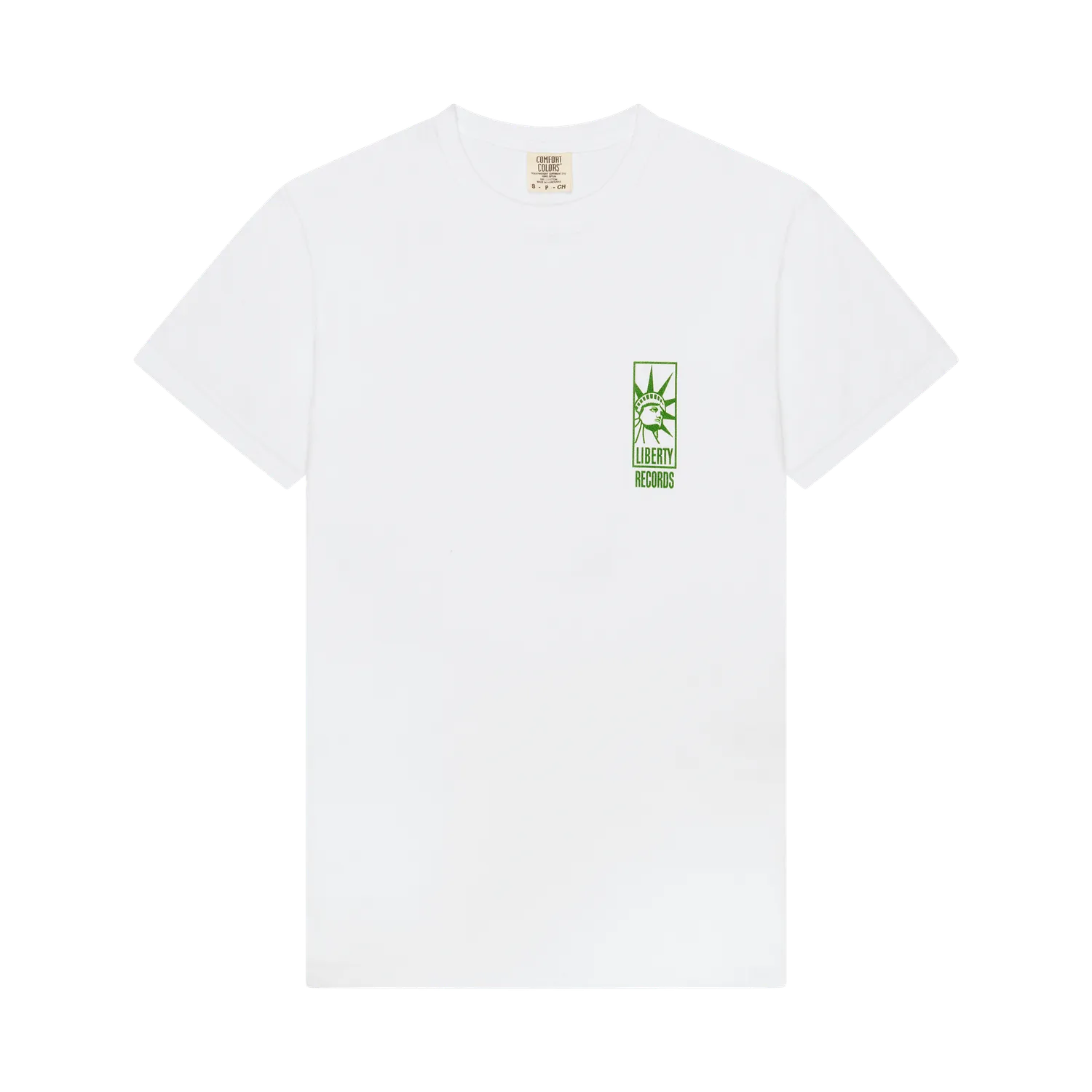 EMI Liberty Logo White t-shirt blanc coton bio