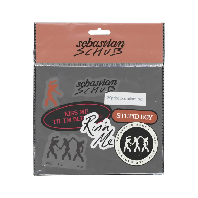 Madonna Sing Like Madonna pack 8 stickers brillants