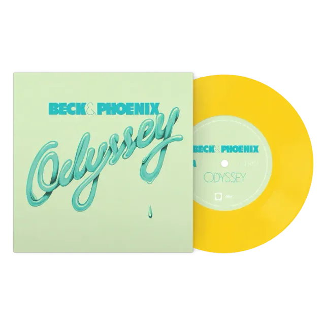 EMI Odyssey single 45 tours jaune Beck Phoenix