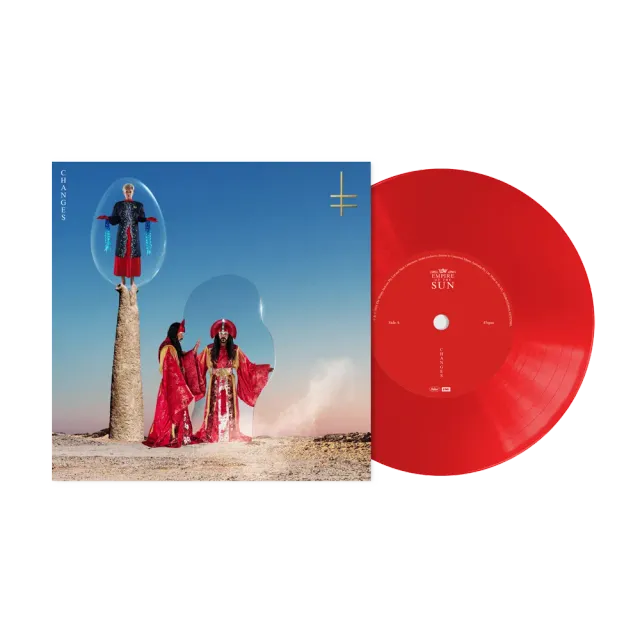 EMI Changes 7" single rouge translucide limité