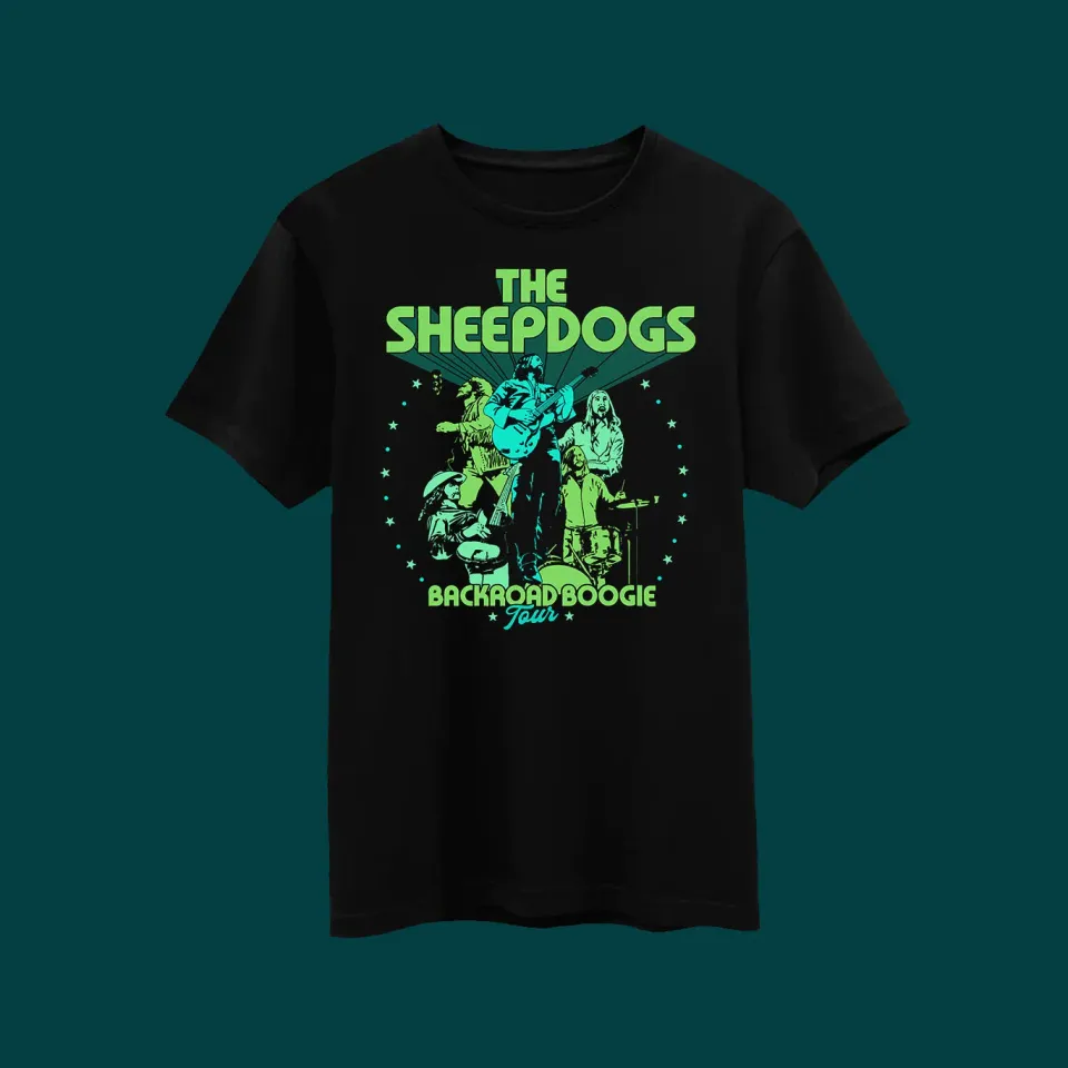 Sheepdogs Backroad Boogie t-shirt tournée