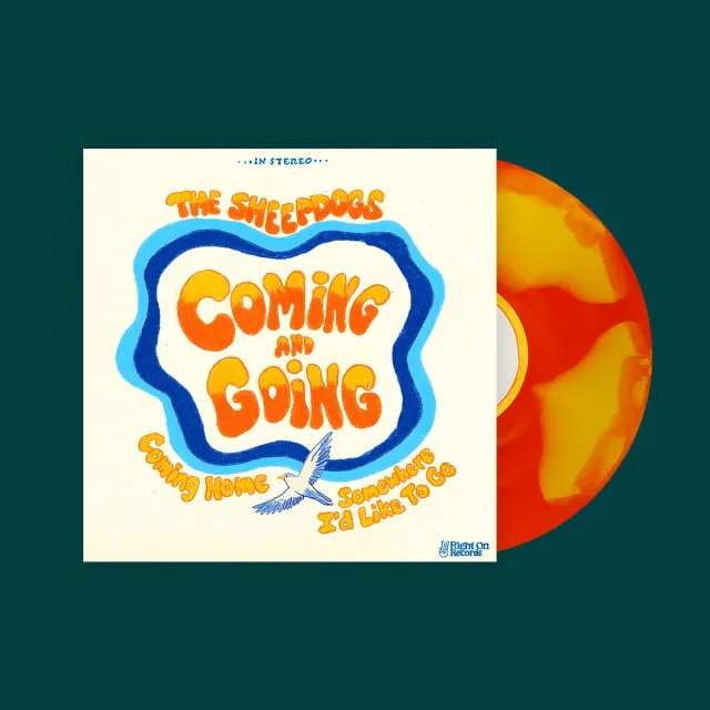 Sheepdogs Coming and Going vinyle couleur limitée