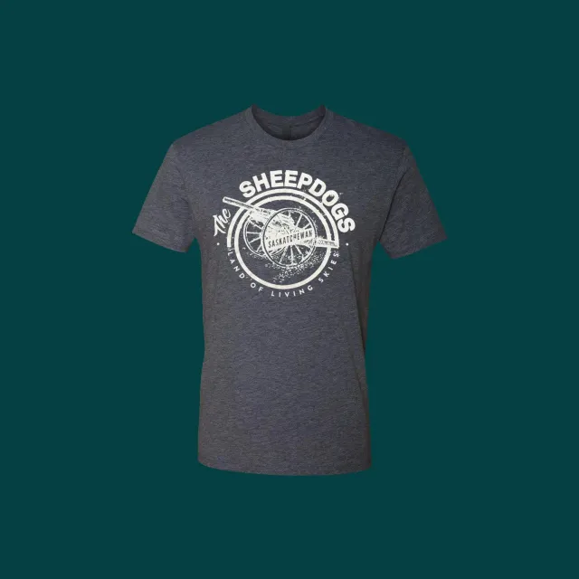 Sheepdogs Recording Co Cannon t-shirt gris femme