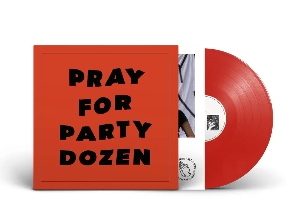 Party Dozen Pray For Party Dozen vinyle rouge opaque