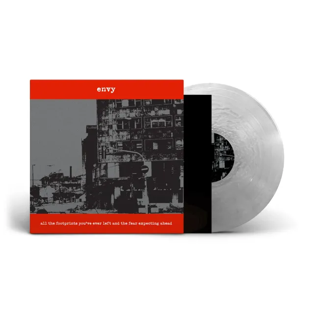 Envy All The Footprints You've Ever Left Vinyle Argent Nacré