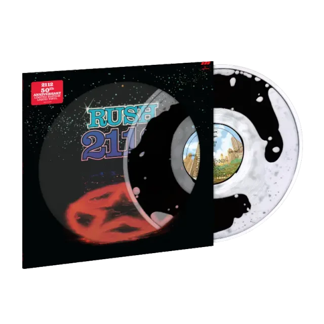 Rush 2112 vinyle liquid 50e anniversaire LP
