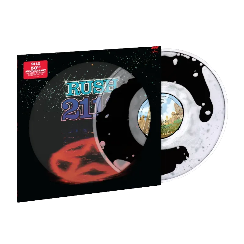 Rush 2112 vinyle liquid 50e anniversaire LP