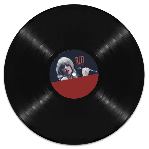 Taylor Swift Red Taylor's Version vinyle 4 LP noir