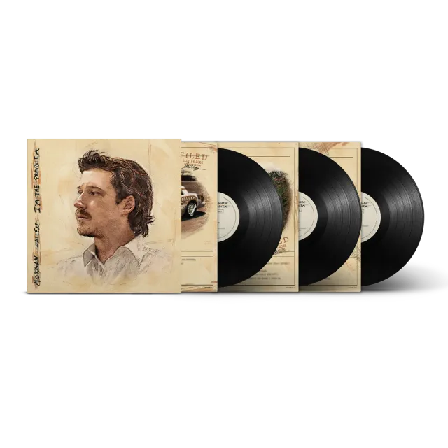 Morgan Wallen I'm The Problem triple vinyle 3LP noir