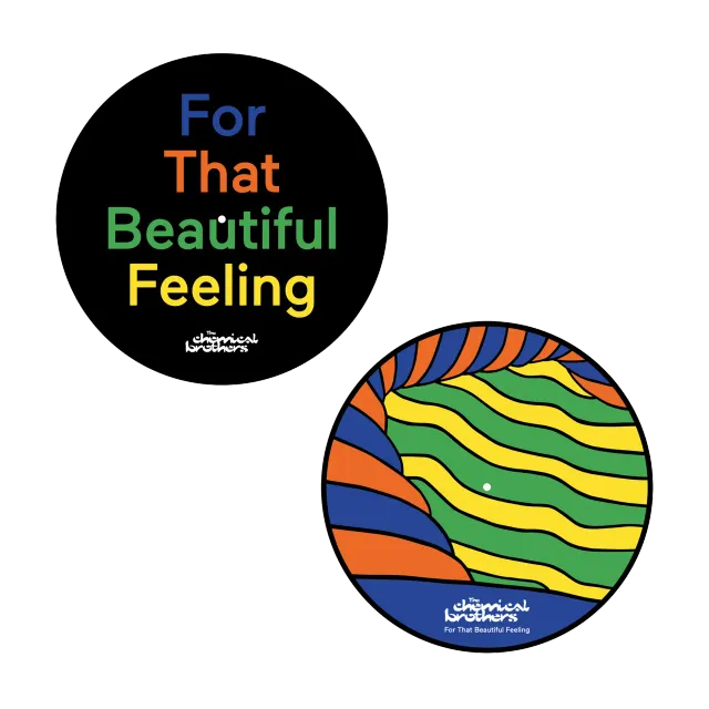 EMI For That Beautiful Feeling slipmats vinyle lot de 2