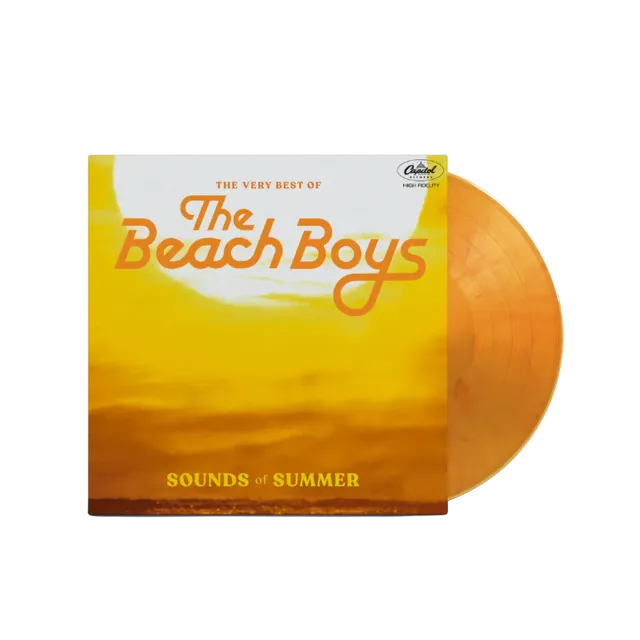 EMI Sounds of Summer Beach Boys vinyle LP orange