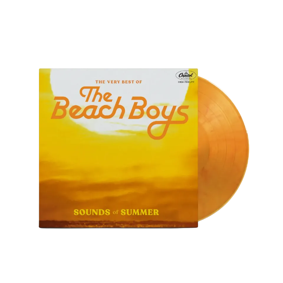 EMI Sounds of Summer Beach Boys vinyle LP orange
