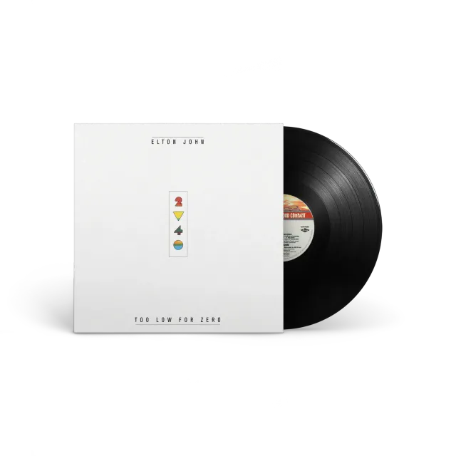 Elton John Too Low For Zero vinyle 10 titres