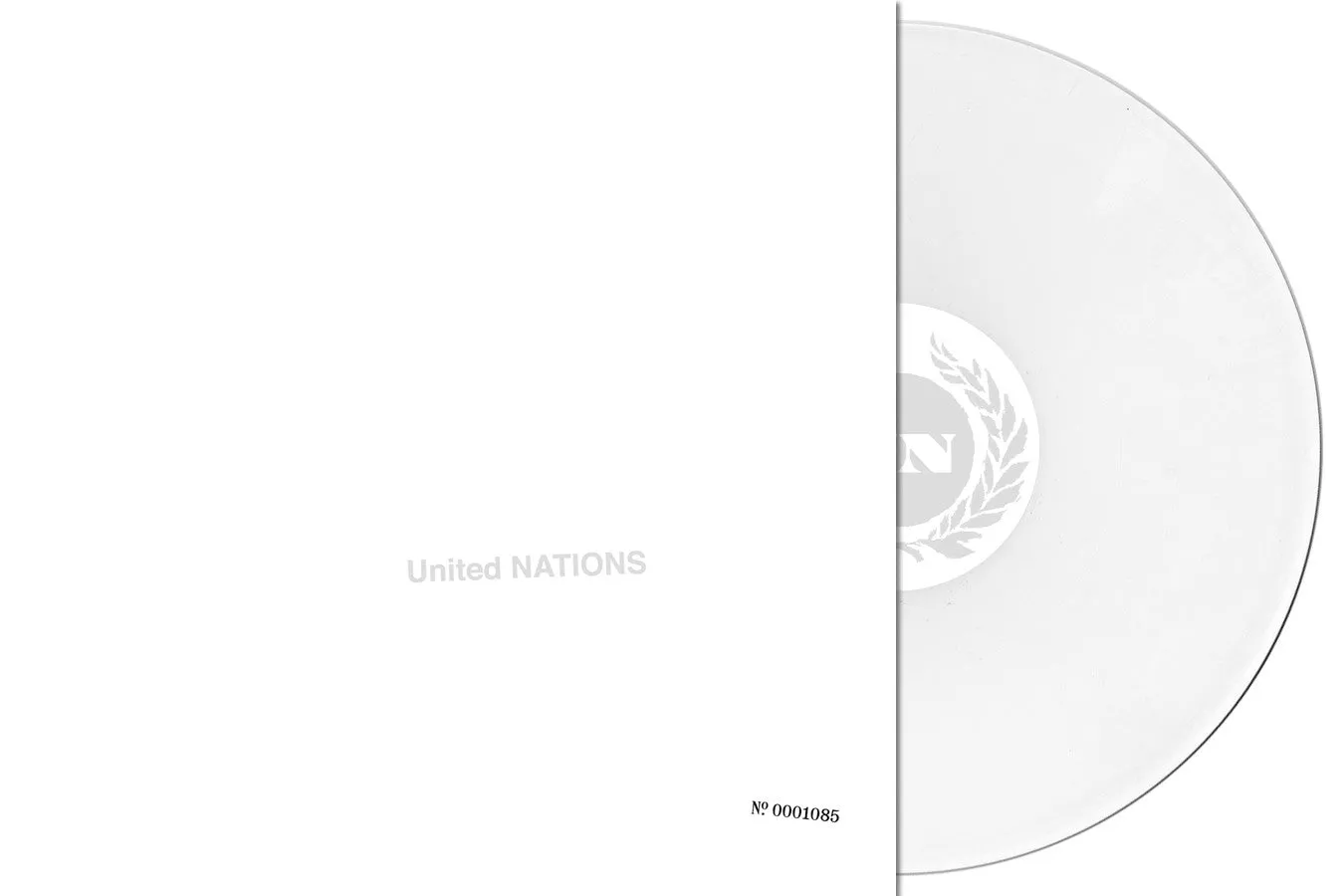 United Nations Deluxe Reissue vinyle LP noir