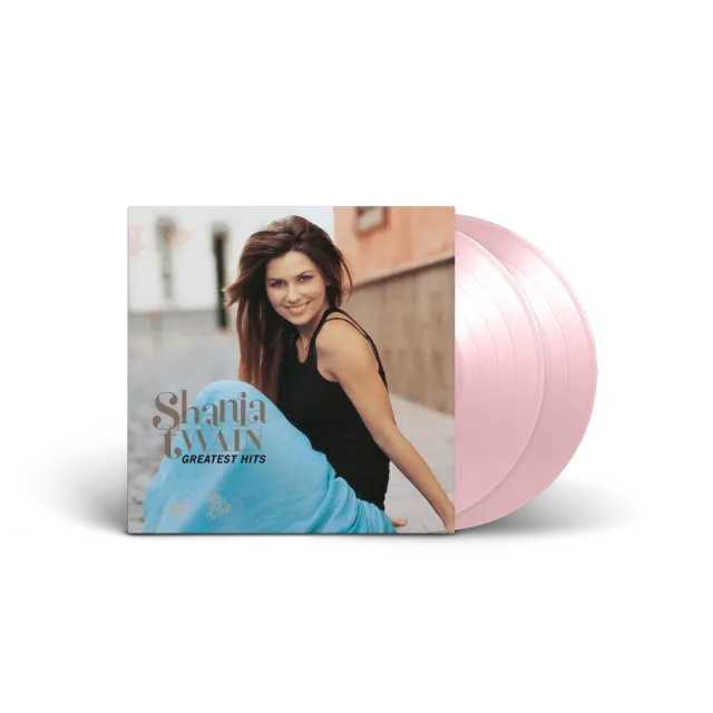 Shania Twain Greatest Hits vinyle 2LP rose