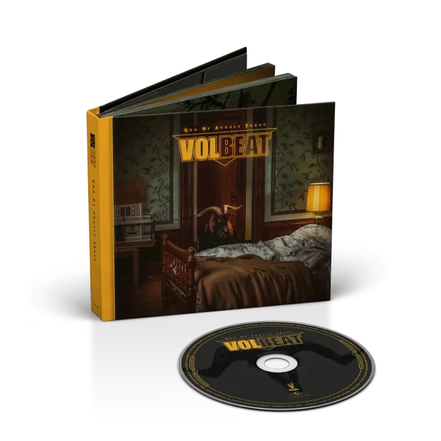 EMI God Of Angels Trust Deluxe CD hardcover 40 pages
