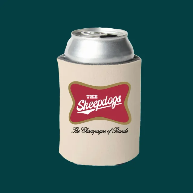 Sheepdogs Champagne of Bands manchon canette isotherme