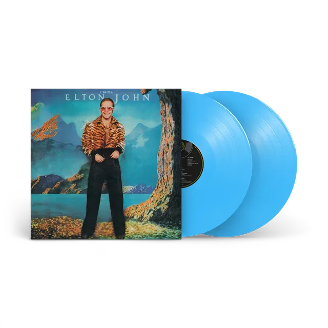 EMI Caribou double vinyle LP bleu ciel 50 ans