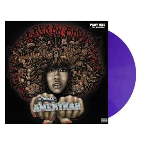 EMI Erykah Badu New Amerykah Part One 2LP vinyle violet