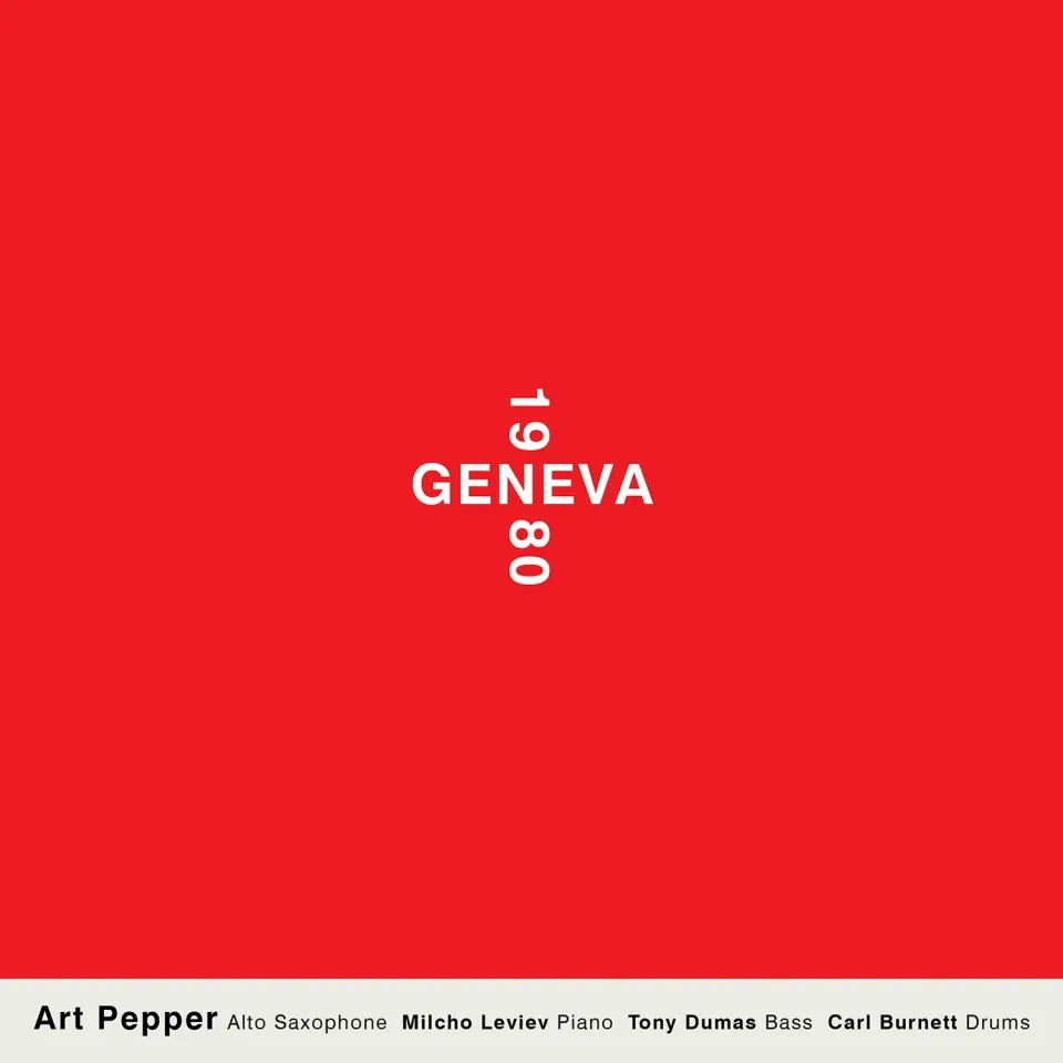 Omnivore Recordings Art Pepper Geneva 1980 CD live 2h