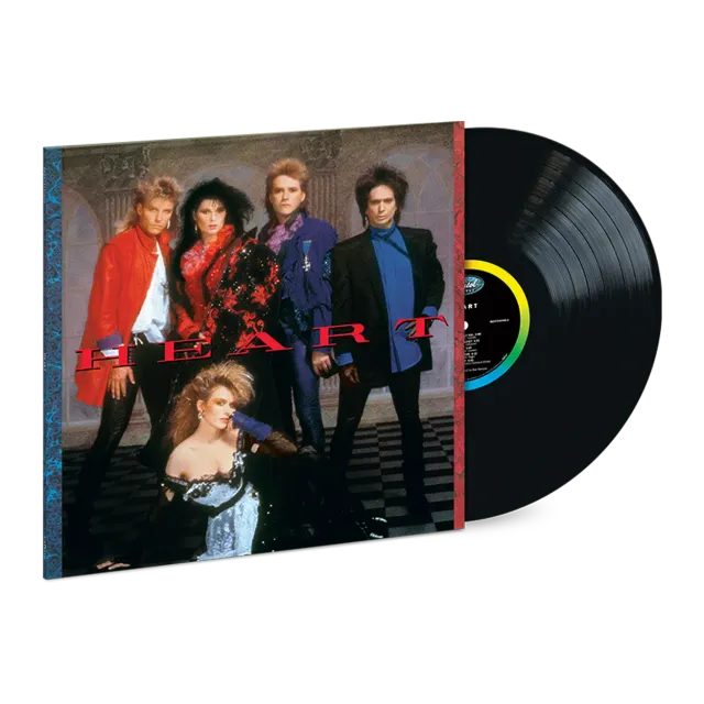 Heart Heart Vinyle LP 1985 réédition noir