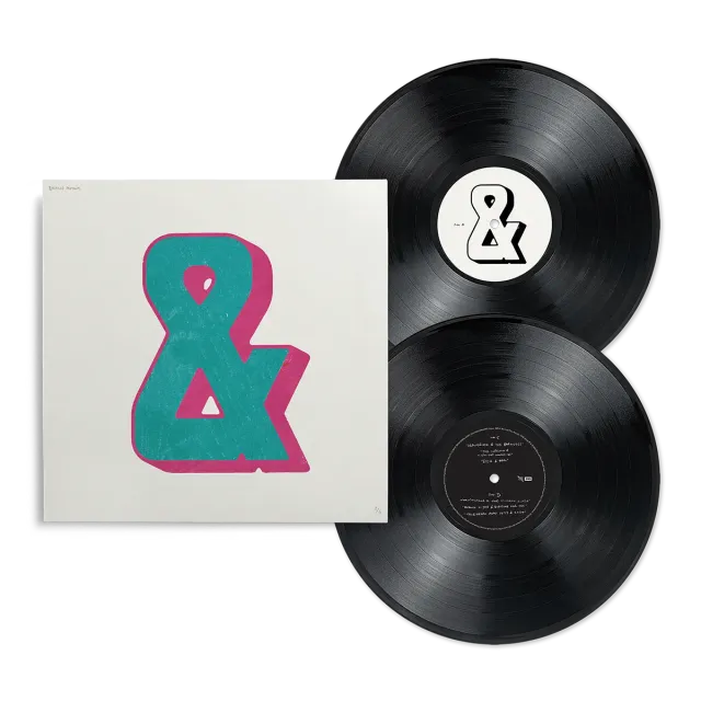 EMI & Standard vinyle double noir recyclé