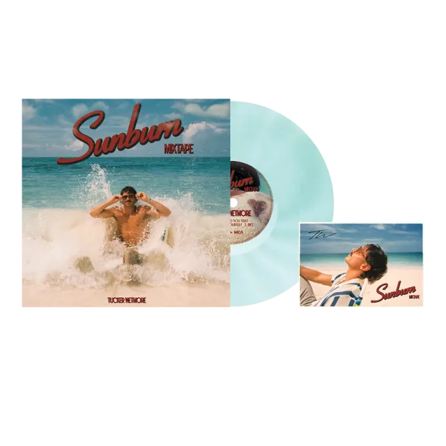 Sunburn Mixtape vinyle signé édition